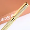 Metal ballpoint pen, brushed and engraved copper rod, advertising pen, gift pen, customized logo Specification image